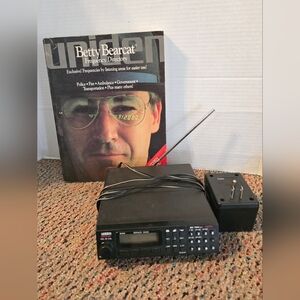 Bearcat Scanner w/ Book & Adapter Uniden Model BC760XLT 800 MHz Vintage 83005469